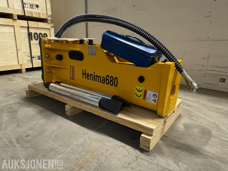 NY HENIMA PIGGHAMMER TIL 4-7 TONNS GRAVEMASKIN S40 M/GARANTI - Hidrolik kırıcı: fotoğraf 3 NY HENIMA PIGGHAMMER TIL 4-7 TONNS GRAVEMASKIN S40 M/GARANTI - Hidrolik kırıcı: fotoğraf 3