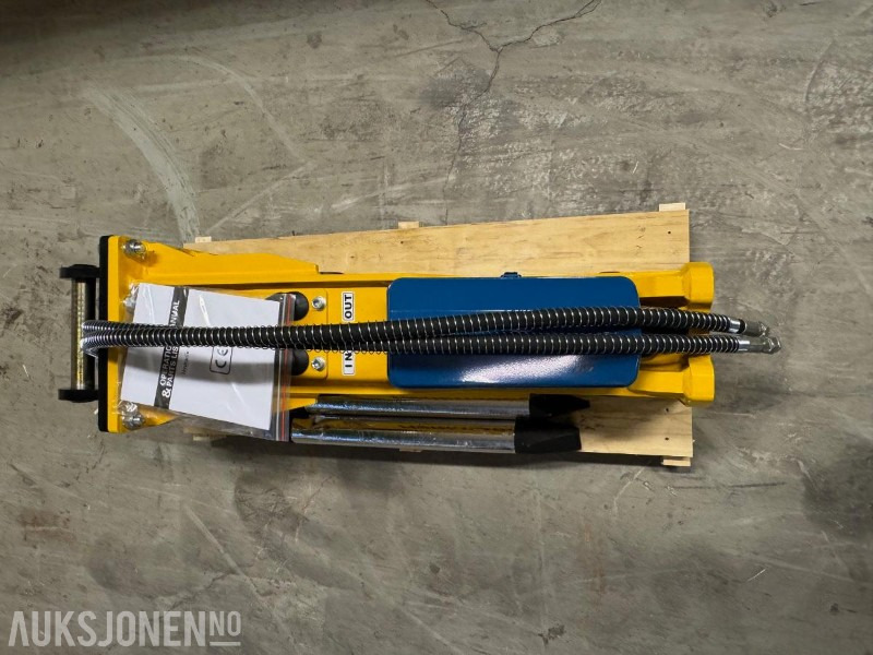 NY HENIMA PIGGHAMMER TIL 4-7 TONNS GRAVEMASKIN S40 M/GARANTI - Hidrolik kırıcı: fotoğraf 4 NY HENIMA PIGGHAMMER TIL 4-7 TONNS GRAVEMASKIN S40 M/GARANTI - Hidrolik kırıcı: fotoğraf 4