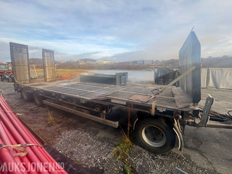 2012 McCauley Scanslep 3 akslet maskinhenger - Frontlem - Hyd. broer - Nylig EU - Nye dekk - Römork: fotoğraf 3 2012 McCauley Scanslep 3 akslet maskinhenger - Frontlem - Hyd. broer - Nylig EU - Nye dekk - Römork: fotoğraf 3