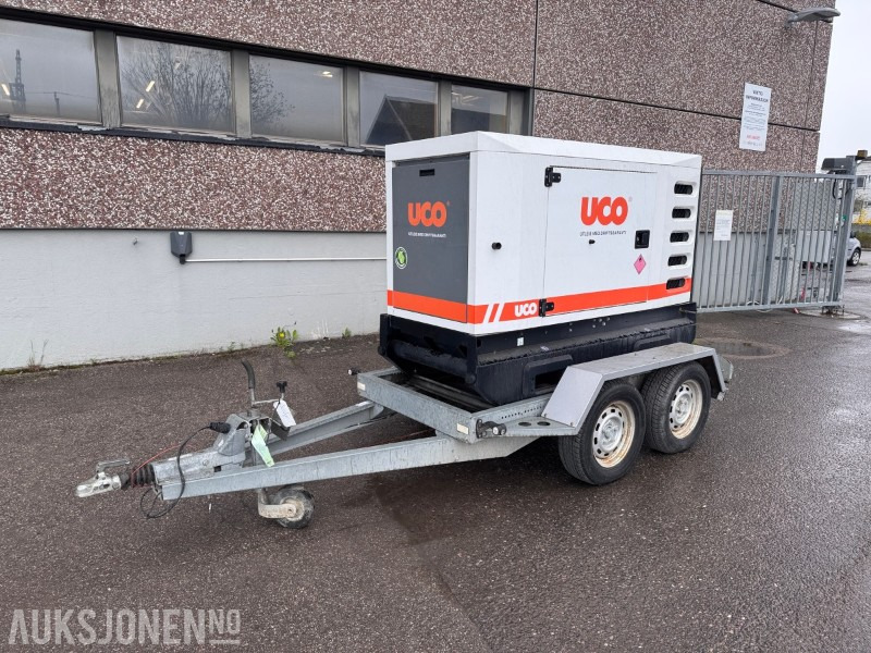 SATEMA SDMO R44C3 40kVA 400V tilhengermontert strømaggregat - İnşaat ekipmanı: fotoğraf 1 SATEMA SDMO R44C3 40kVA 400V tilhengermontert strømaggregat - İnşaat ekipmanı: fotoğraf 1