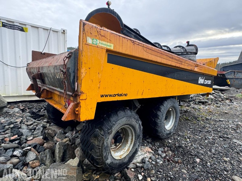 2014 Orkel Dumperhenger / traktorhenger DX130 - Maks nyttelast 13.290 kg - Tarım araçları: fotoğraf 4 2014 Orkel Dumperhenger / traktorhenger DX130 - Maks nyttelast 13.290 kg - Tarım araçları: fotoğraf 4