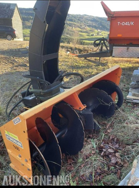 Hydromann 1500 - Hydraulisk snøfres - Tarım araçları: fotoğraf 3 Hydromann 1500 - Hydraulisk snøfres - Tarım araçları: fotoğraf 3