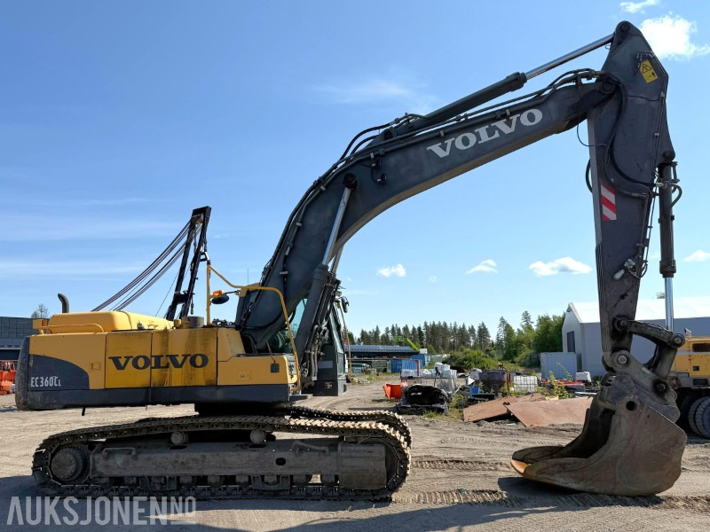 Volvo EC360CL Gravemaskin med Gjerstad graveskuffe, smalskuffe, lavt timeantall - Ekskavatör: fotoğraf 4 Volvo EC360CL Gravemaskin med Gjerstad graveskuffe, smalskuffe, lavt timeantall - Ekskavatör: fotoğraf 4