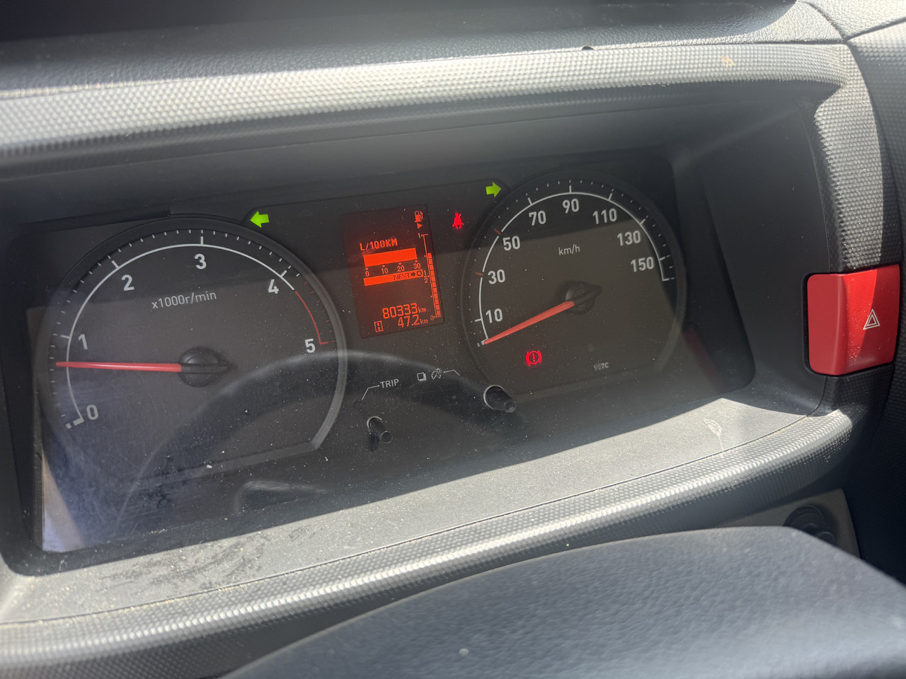 Frigorifik kamyonet nakliyatı için gıda maddeleri Renault Maxity 140 dxi: fotoğraf 20