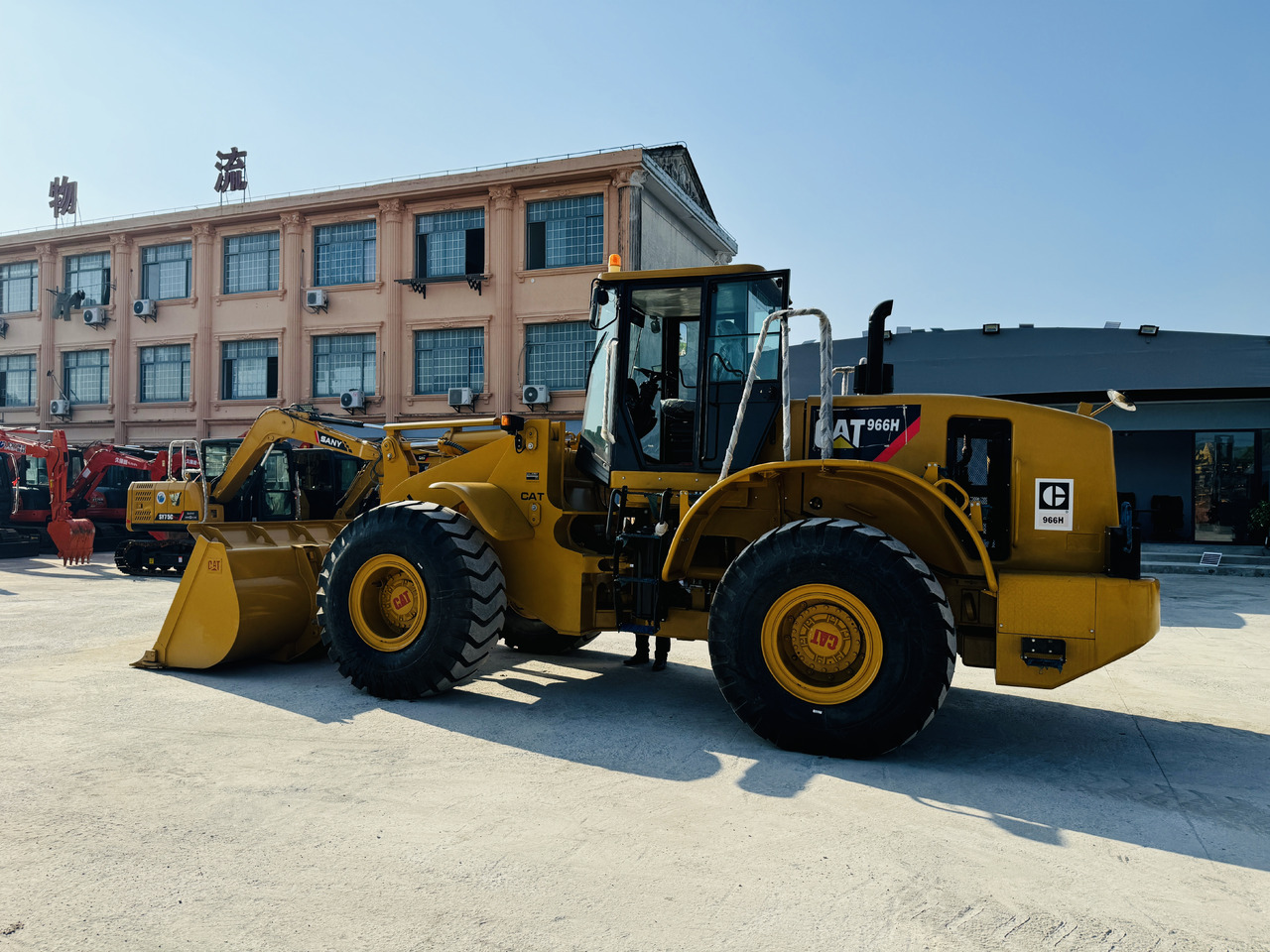 Tekerlekli yükleyici Caterpillar CAT 966 966H 966F 966G 6 Ton Used Wheel Loader and Similar Front Loaders Are Ready to Work: fotoğraf 6
