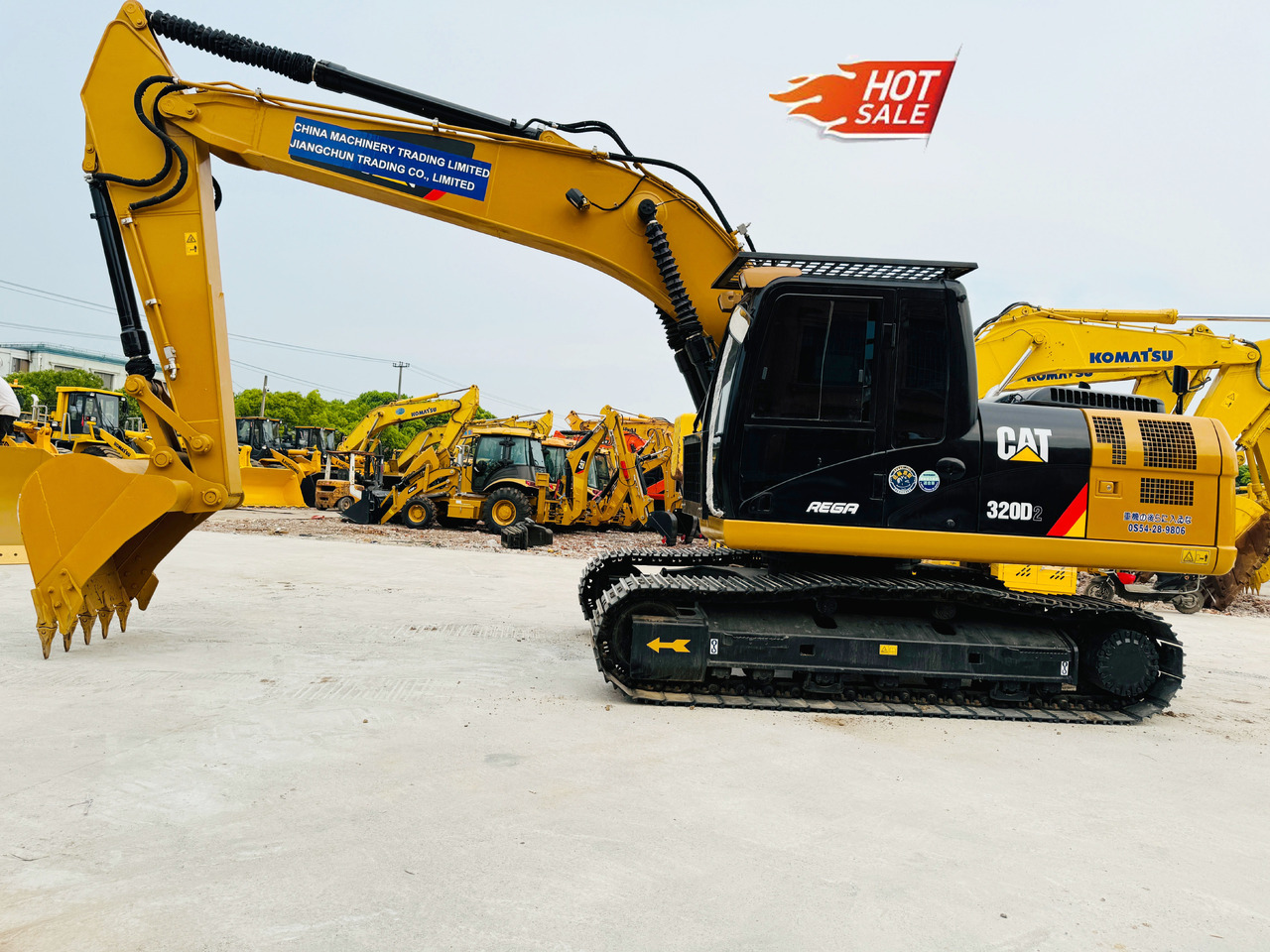 Caterpillar Slightly Used CAT 320D Used Excavator Crawler Excavators CAT320 CAT325 CAT329 CAT330 CAT336 CAT349 Ready to Work - Paletli ekskavatör: fotoğraf 4 Caterpillar Slightly Used CAT 320D Used Excavator Crawler Excavators CAT320 CAT325 CAT329 CAT330 CAT336 CAT349 Ready to Work - Paletli ekskavatör: fotoğraf 4