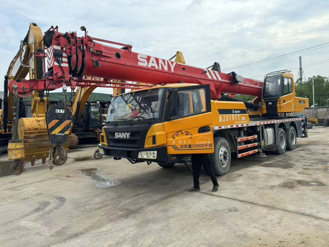 Mobil vinç Sany Used Truck Crane 25 Ton with Excellent Work Performance and 1 year Warrenty: fotoğraf 7