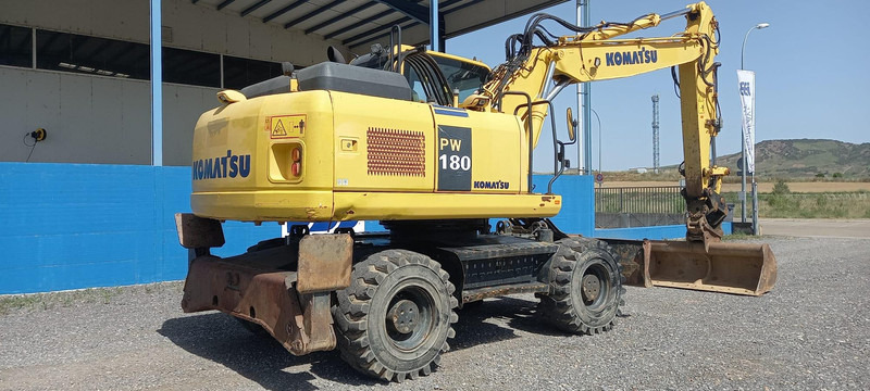 Komatsu PW180-7EO - Tekerlekli ekskavatör: fotoğraf 2 Komatsu PW180-7EO - Tekerlekli ekskavatör: fotoğraf 2