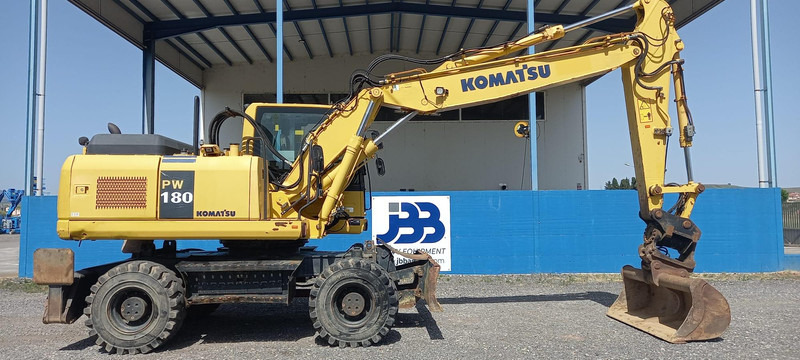 Komatsu PW180-7EO - Tekerlekli ekskavatör: fotoğraf 3 Komatsu PW180-7EO - Tekerlekli ekskavatör: fotoğraf 3