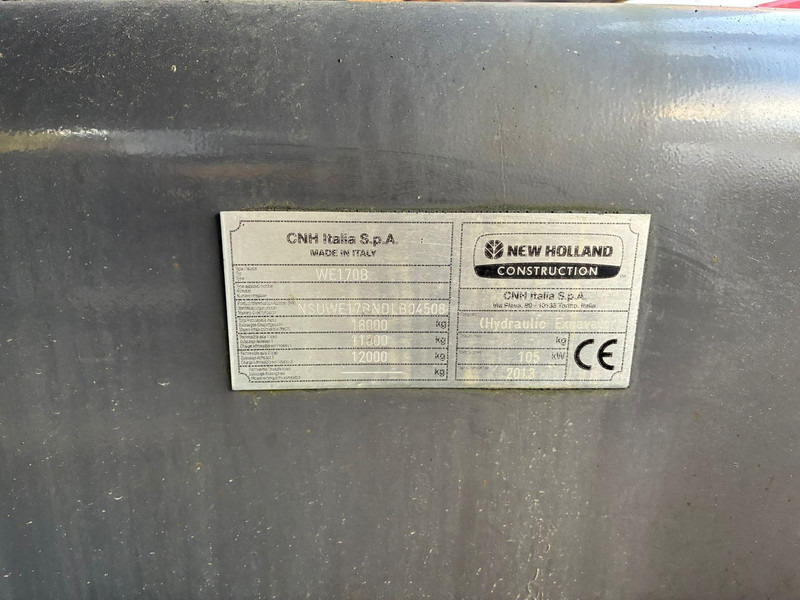 New Holland WE170B ** solo 2.543 horas, Rototilt** - Tekerlekli ekskavatör: fotoğraf 5 New Holland WE170B ** solo 2.543 horas, Rototilt** - Tekerlekli ekskavatör: fotoğraf 5