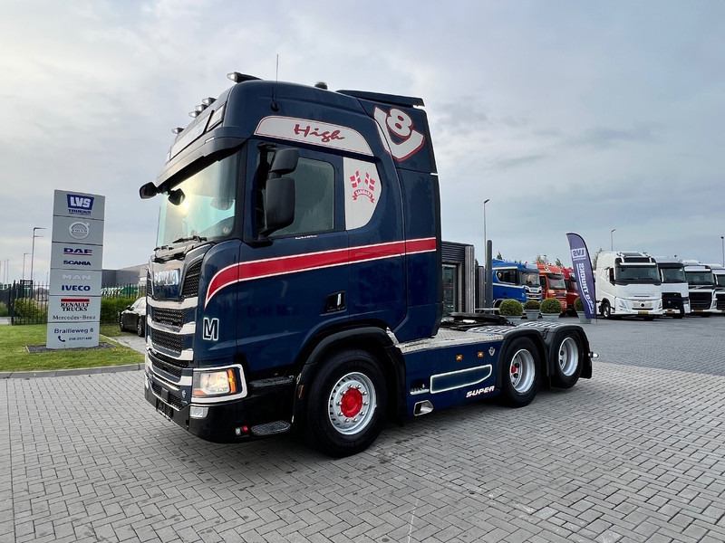 Scania R520 V8 6x2 Trekker WB 295 / Hydraulic / Full Air / Double Boogie - Çekici: fotoğraf 1 Scania R520 V8 6x2 Trekker WB 295 / Hydraulic / Full Air / Double Boogie - Çekici: fotoğraf 1