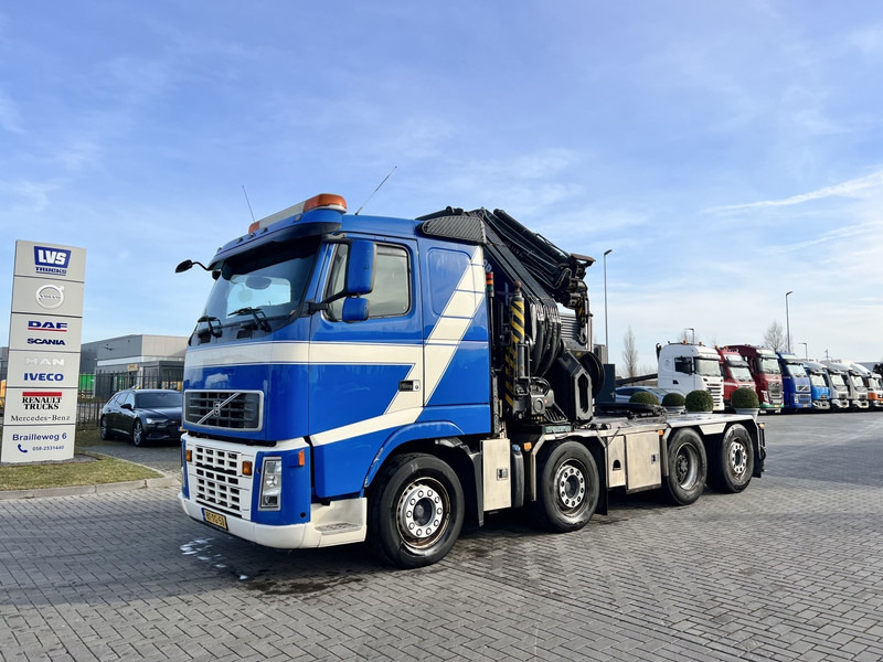 Volvo FH 400 8x2 kraanwagen HIAB 800 E6 + JIB 170X-5 Only 328.500km - Çekici: fotoğraf 1 Volvo FH 400 8x2 kraanwagen HIAB 800 E6 + JIB 170X-5 Only 328.500km - Çekici: fotoğraf 1