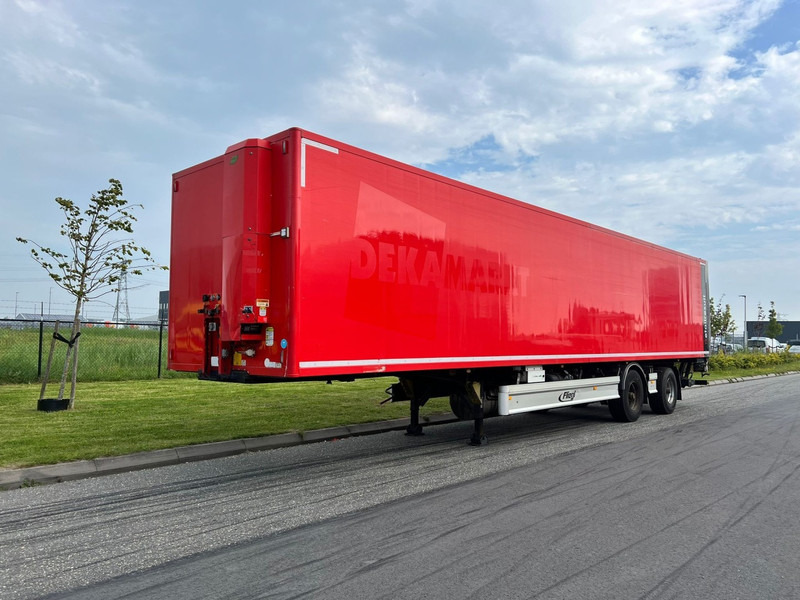 Fliegl SZS 330 Gesloten oplegger 2 Axle / / Ladklep - Kapalı karoser dorse: fotoğraf 1 Fliegl SZS 330 Gesloten oplegger 2 Axle / / Ladklep - Kapalı karoser dorse: fotoğraf 1