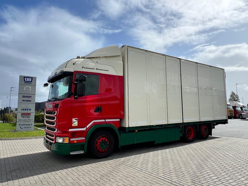 Scania R450 6x2 Highline bakwagen Retarder / Standclma / Full Air / zijdeuren - Kapalı kasa kamyon: fotoğraf 1 Scania R450 6x2 Highline bakwagen Retarder / Standclma / Full Air / zijdeuren - Kapalı kasa kamyon: fotoğraf 1