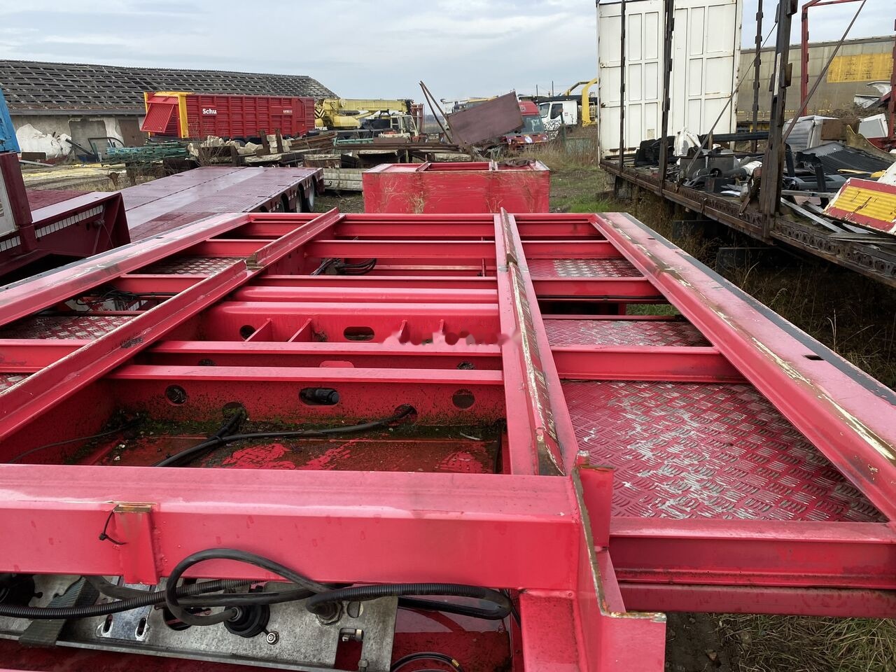 Alçak çerçeveli platform dorse Fliegl Trailer 1 AXE ASCA ---FRANTA - Transport Special - LOWRIDER: fotoğraf 12