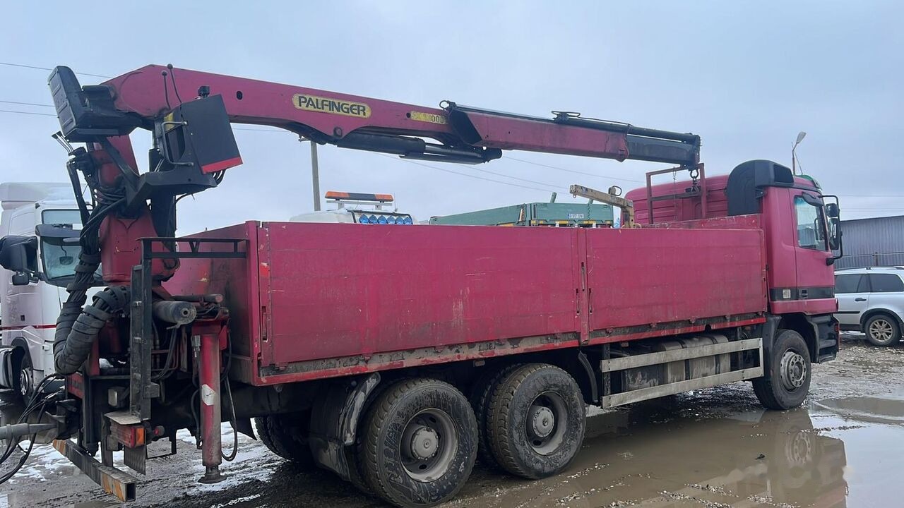 Mercedes-Benz Actros MP1 - Sal/ Açık kasa kamyon, Vinçli kamyon: fotoğraf 4 Mercedes-Benz Actros MP1 - Sal/ Açık kasa kamyon, Vinçli kamyon: fotoğraf 4