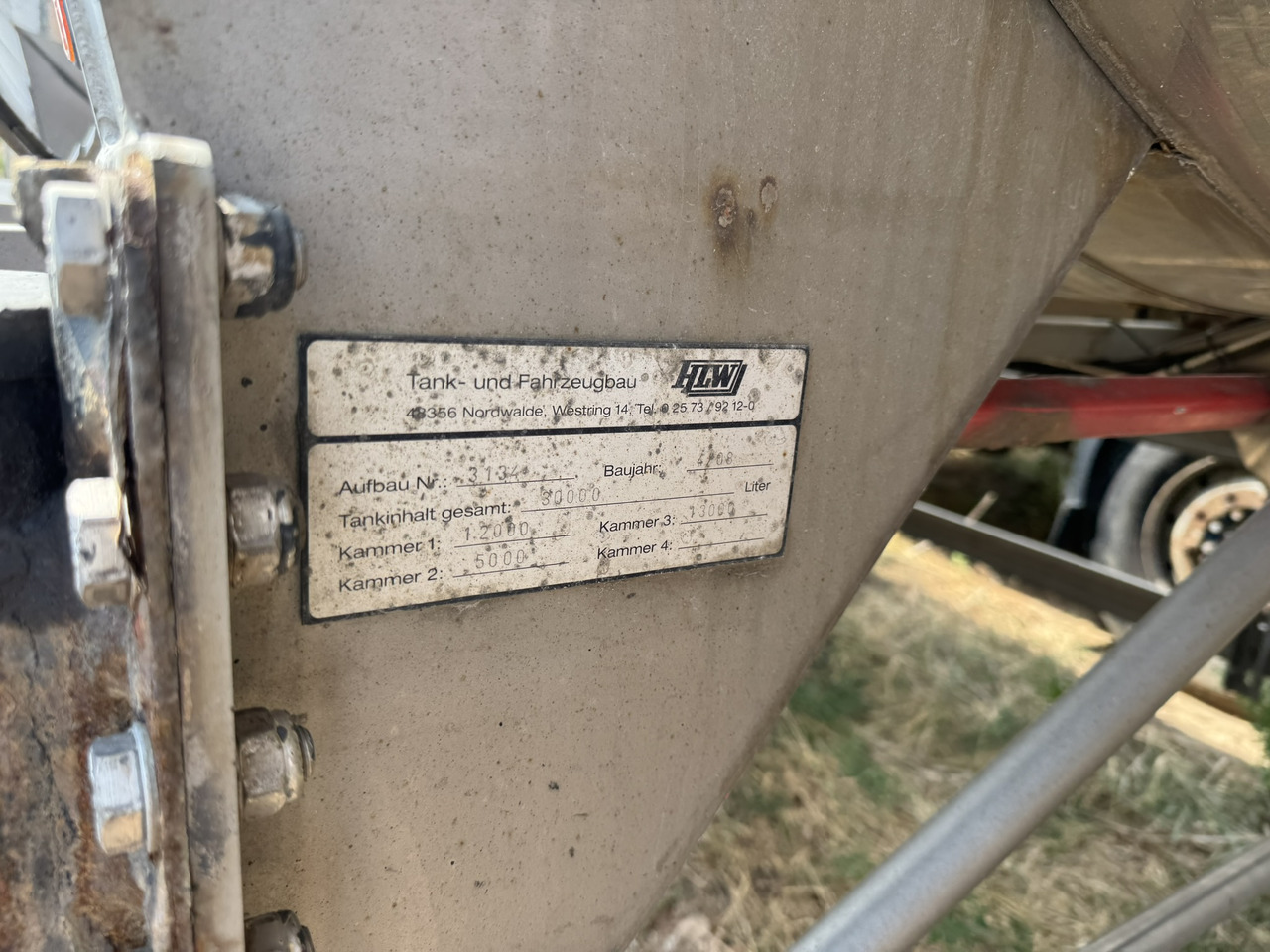 Transport lichide ALIMENTARE HLW STA 36 INOX ALIMENTAR AZOR AGRICULTURA - Tanker dorse: fotoğraf 2 Transport lichide ALIMENTARE HLW STA 36 INOX ALIMENTAR AZOR AGRICULTURA - Tanker dorse: fotoğraf 2