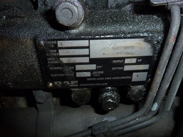 DAF XE 315 C DAF XF, CF - Motor - Kamyon: fotoğraf 2 DAF XE 315 C DAF XF, CF - Motor - Kamyon: fotoğraf 2