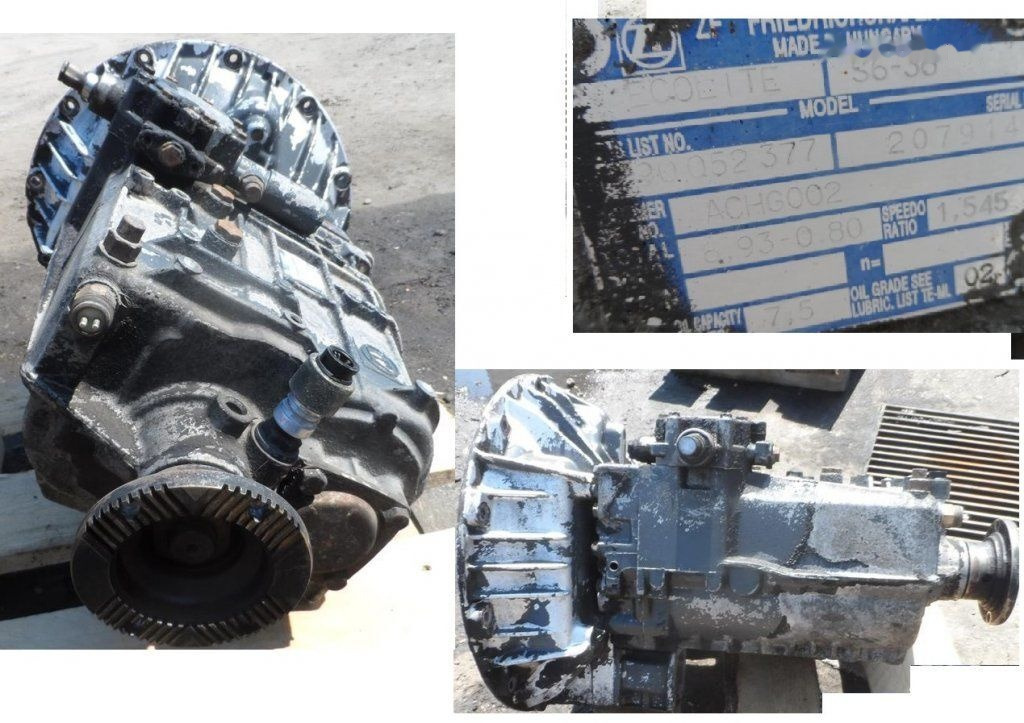 ZF S6-36 DAF - Vites kutusu - Kamyon: fotoğraf 1 ZF S6-36 DAF - Vites kutusu - Kamyon: fotoğraf 1