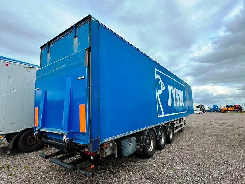 Fruehauf 3 aksl box Trailer inkl. lift - Kapalı karoser dorse: fotoğraf 5 Fruehauf 3 aksl box Trailer inkl. lift - Kapalı karoser dorse: fotoğraf 5