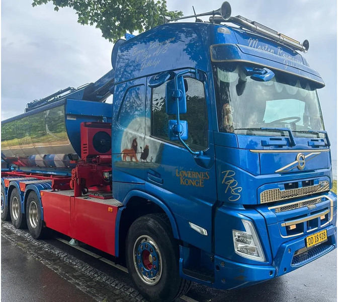 Volvo FM 500 Cable tipper . Hiab 302 crane.no box - Vinçli kamyon: fotoğraf 4 Volvo FM 500 Cable tipper . Hiab 302 crane.no box - Vinçli kamyon: fotoğraf 4