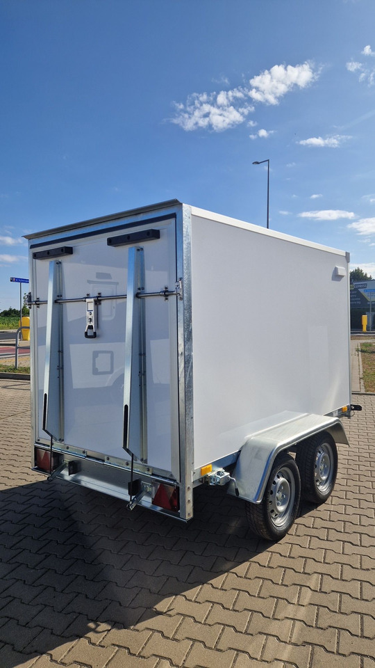 Nowa Przyczepa Furgon Kontener transportowy ABS 250 z rampą - Diğer araçlar: fotoğraf 2 Nowa Przyczepa Furgon Kontener transportowy ABS 250 z rampą - Diğer araçlar: fotoğraf 2