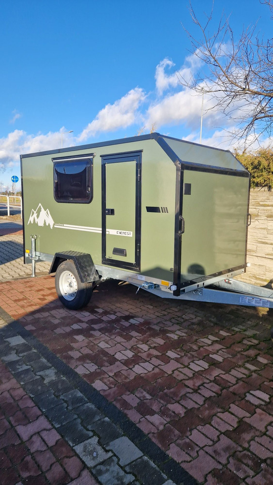 Minicamp Everest Lekki mały kemping camper DMC 600 do 1000kg NOWA - Çekme karavan: fotoğraf 4 Minicamp Everest Lekki mały kemping camper DMC 600 do 1000kg NOWA - Çekme karavan: fotoğraf 4