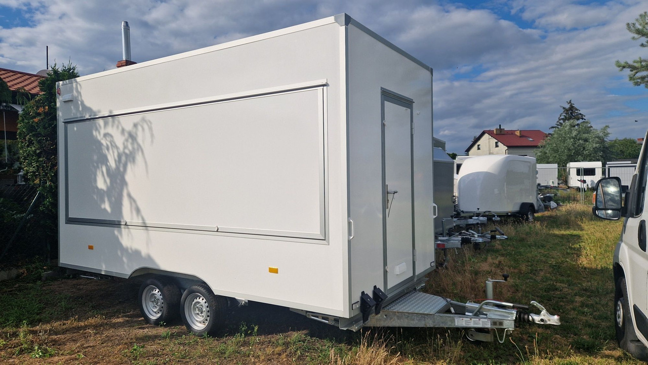 Przyczepa Gastronomiczna Handlowa FoodTruck - Büfe karavan: fotoğraf 1 Przyczepa Gastronomiczna Handlowa FoodTruck - Büfe karavan: fotoğraf 1