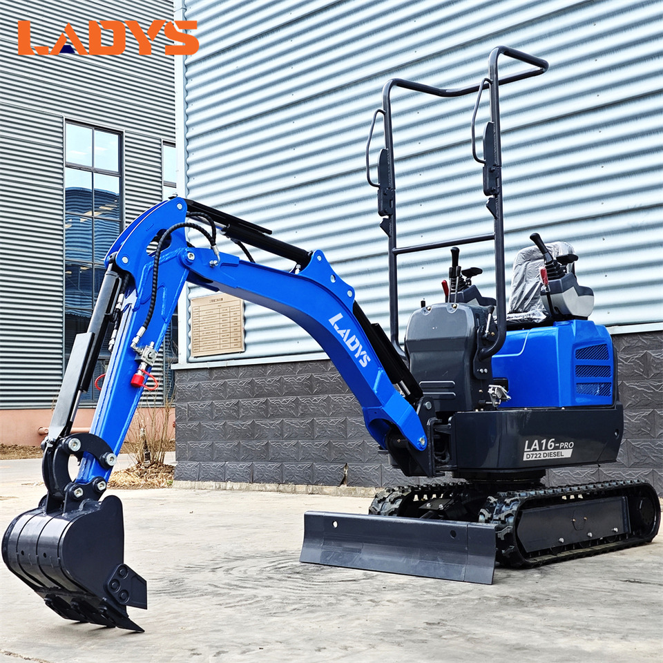 LADYS LA16Pro Mini Excavator CE Certification Kubota Engine(Factory Outlet) Mini Pelle Minibagger Minikoparka Miniexcavadora - Mini ekskavatör: fotoğraf 4 LADYS LA16Pro Mini Excavator CE Certification Kubota Engine(Factory Outlet) Mini Pelle Minibagger Minikoparka Miniexcavadora - Mini ekskavatör: fotoğraf 4