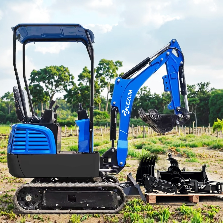 LEZUM Factory Sale Hybrid Mini Digger Excavators Home Farm Electric Remote Control Compact Pilot Digger Excavator with Free Shipping - Mini ekskavatör: fotoğraf 2 LEZUM Factory Sale Hybrid Mini Digger Excavators Home Farm Electric Remote Control Compact Pilot Digger Excavator with Free Shipping - Mini ekskavatör: fotoğraf 2