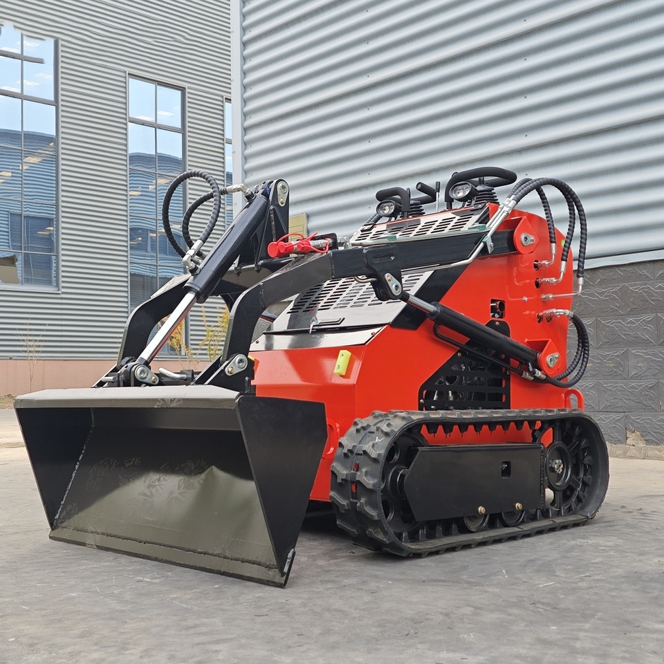 LEZUM Free Shipping Mini Skid Steer Loader Compact Track Electric/Diesel Chinese Mini Skid Steer Loader For Sale With Mini Skid Steer Attachments 4 In 1 Bucket - Mini yükleyici: fotoğraf 5 LEZUM Free Shipping Mini Skid Steer Loader Compact Track Electric/Diesel Chinese Mini Skid Steer Loader For Sale With Mini Skid Steer Attachments 4 In 1 Bucket - Mini yükleyici: fotoğraf 5