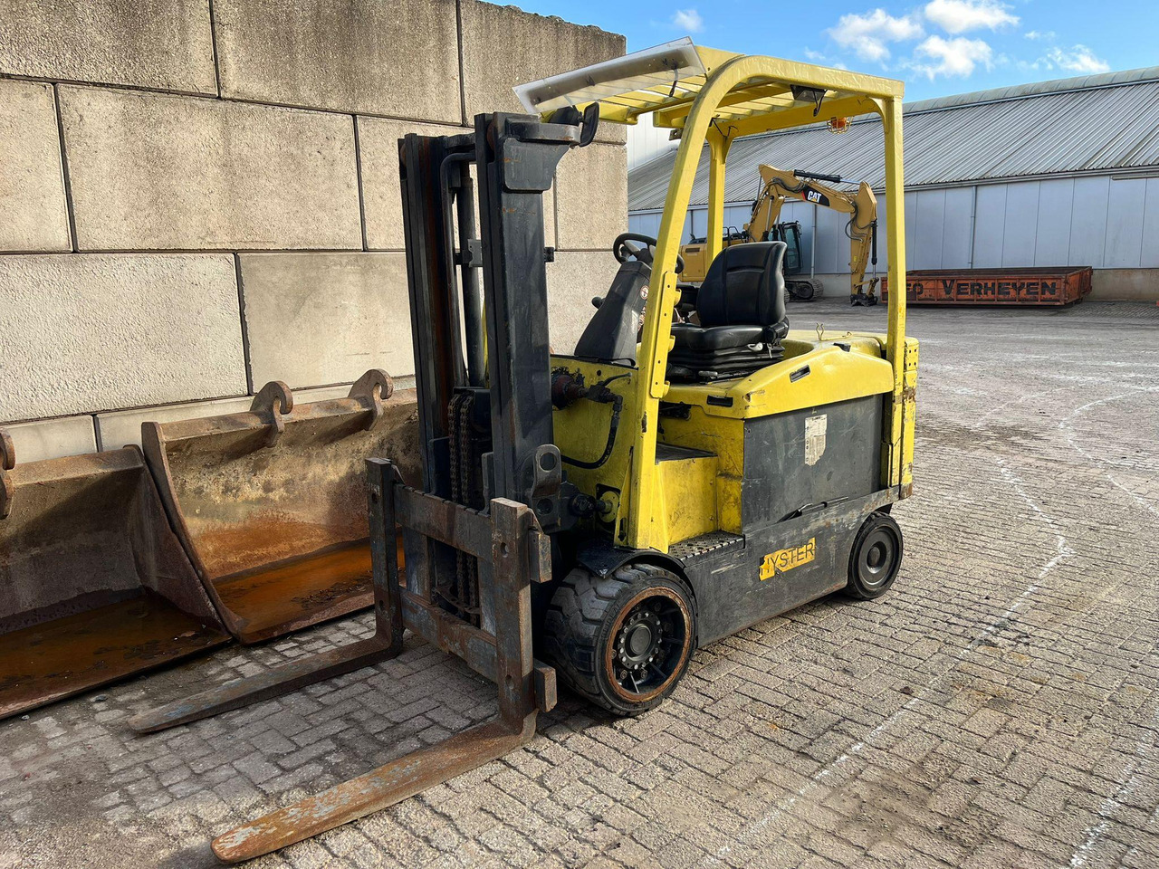 Hyster E5.0XNS - Elektrikli forklift: fotoğraf 2 Hyster E5.0XNS - Elektrikli forklift: fotoğraf 2