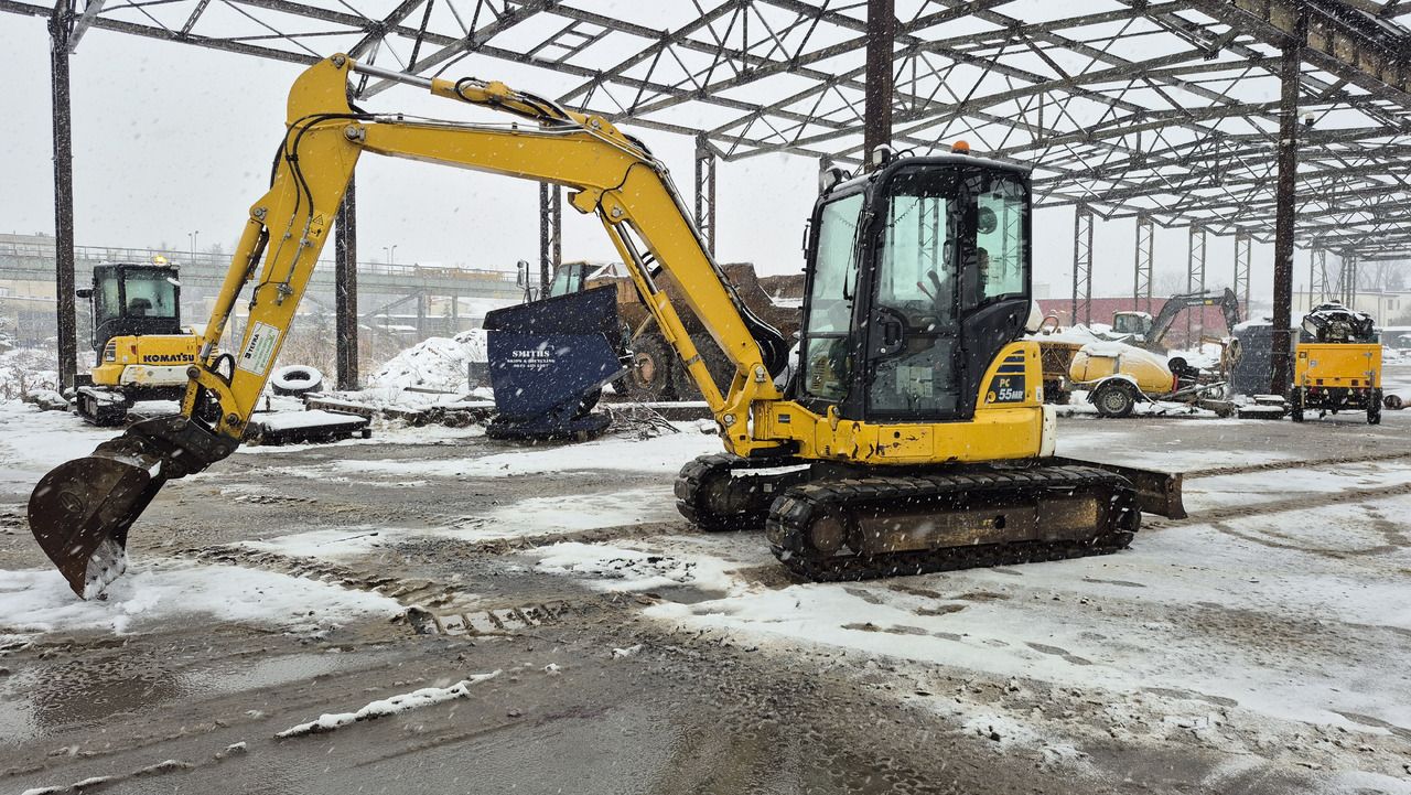 KOMATSU PC55MR-5 E0 - Mini ekskavatör: fotoğraf 1 KOMATSU PC55MR-5 E0 - Mini ekskavatör: fotoğraf 1