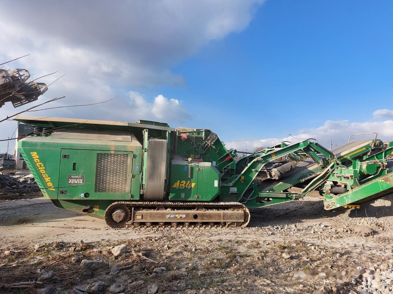 McCloskey I34 - Darbeli kırıcı: fotoğraf 3 McCloskey I34 - Darbeli kırıcı: fotoğraf 3