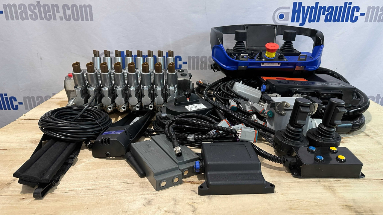 Set Scanreco RC400 with Walvoil DPX100 Fassi, Effer, Atlas, Manitou - Orman römorku: fotoğraf 1 Set Scanreco RC400 with Walvoil DPX100 Fassi, Effer, Atlas, Manitou - Orman römorku: fotoğraf 1