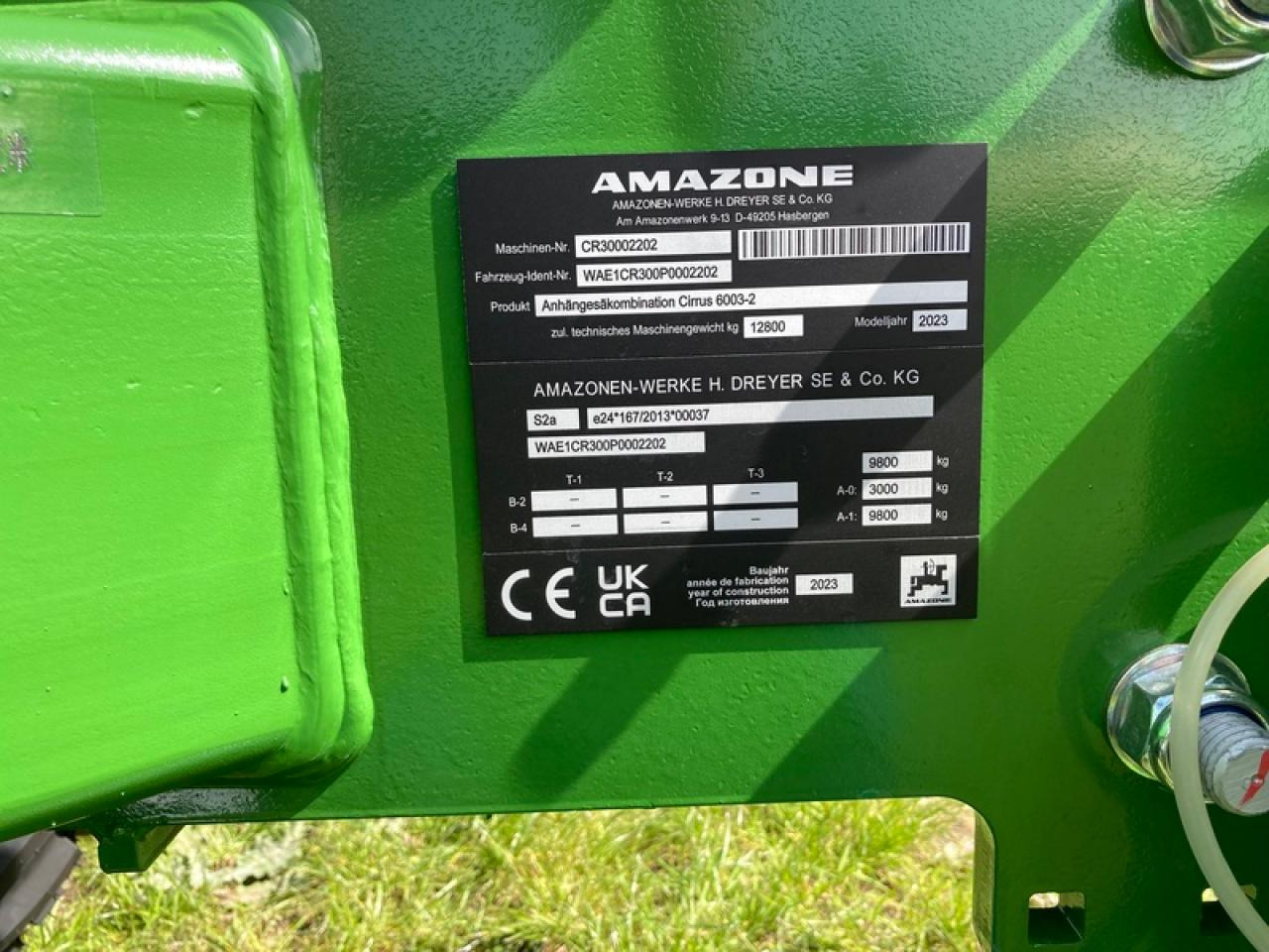 Amazone CIRRIUS 6003AKTION - Kombine ekim makinesi: fotoğraf 5 Amazone CIRRIUS 6003AKTION - Kombine ekim makinesi: fotoğraf 5