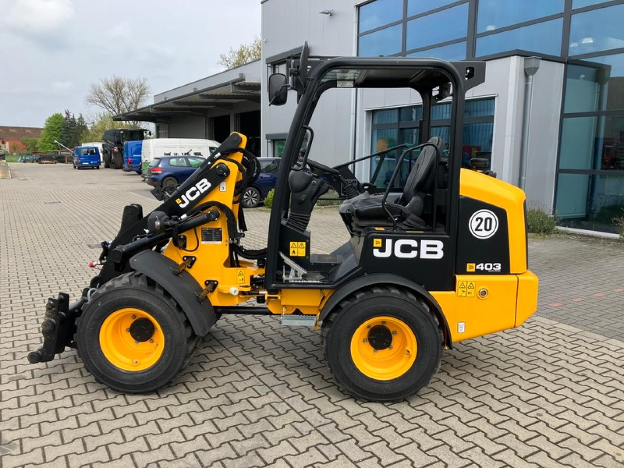 JCB 403 AGRI SMART POWER EURO-AUFNAHME - Tekerlekli yükleyici: fotoğraf 2 JCB 403 AGRI SMART POWER EURO-AUFNAHME - Tekerlekli yükleyici: fotoğraf 2
