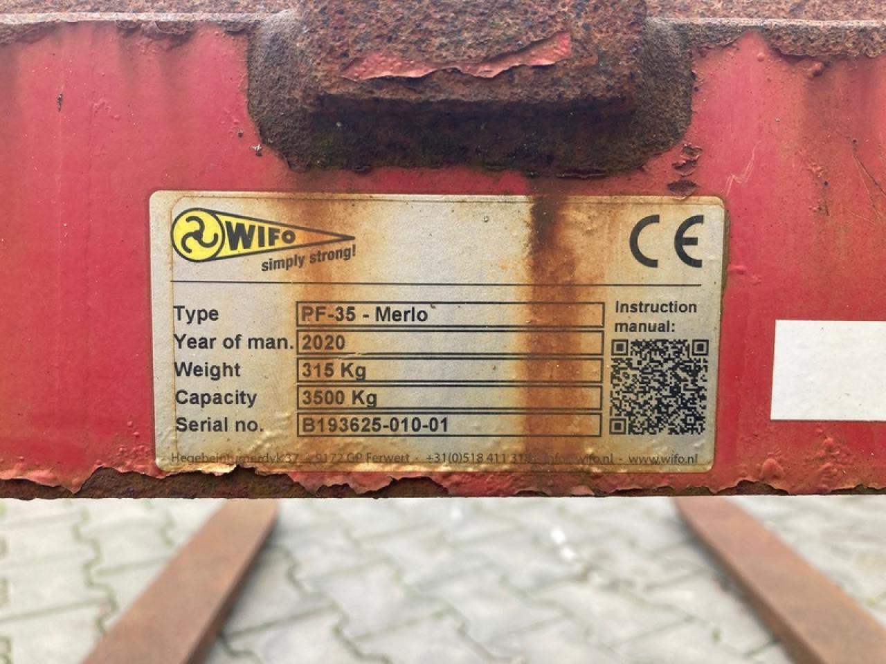 MERLO PG1200 - Çatalları: fotoğraf 5 MERLO PG1200 - Çatalları: fotoğraf 5