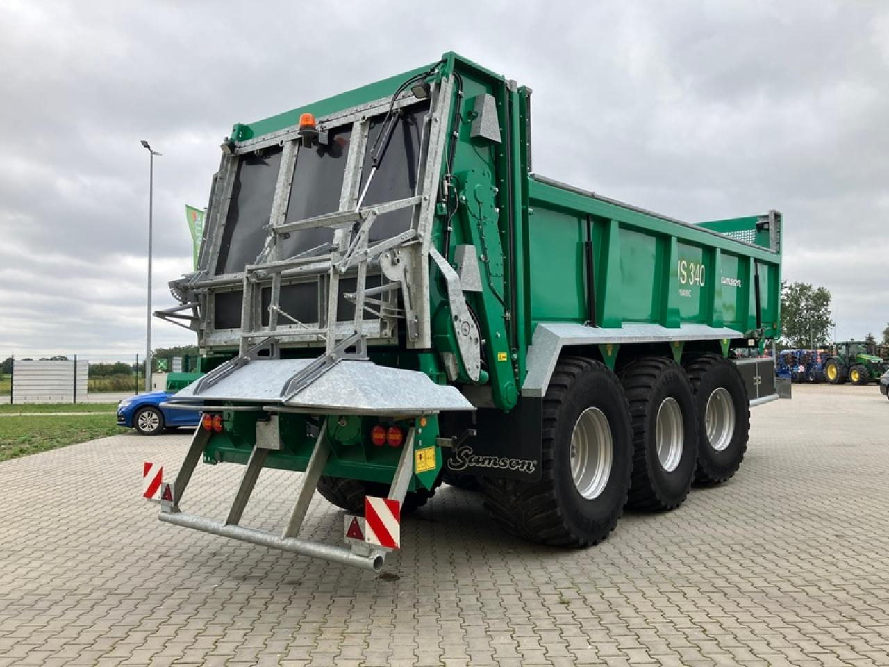 Samson US 340 WAAGE, AKTION - Gübresi serpme makinesi: fotoğraf 3 Samson US 340 WAAGE, AKTION - Gübresi serpme makinesi: fotoğraf 3