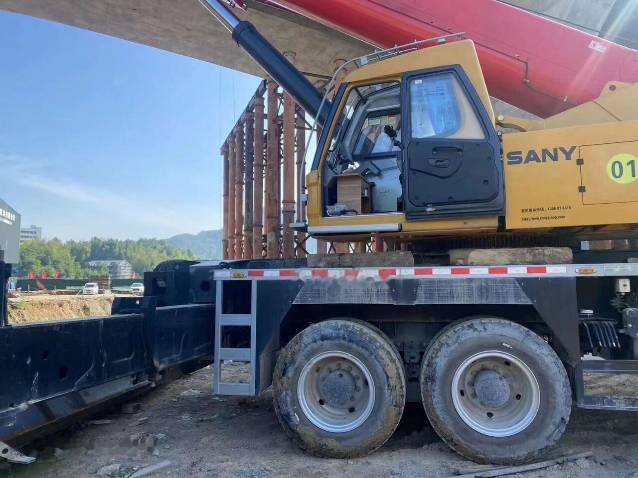 Sany STC550 50t 60t 80t 100t truck crane - Mobil vinç: fotoğraf 4 Sany STC550 50t 60t 80t 100t truck crane - Mobil vinç: fotoğraf 4