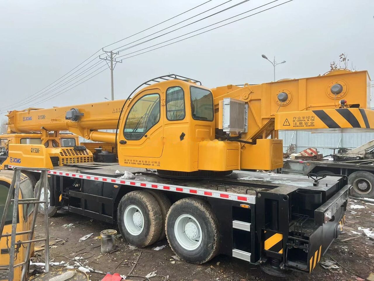 XCMG QY30K QY50K QY50B 30 40 50 60 80 100 truck crane finansal kiralama XCMG QY30K QY50K QY50B 30 40 50 60 80 100 truck crane: fotoğraf 6