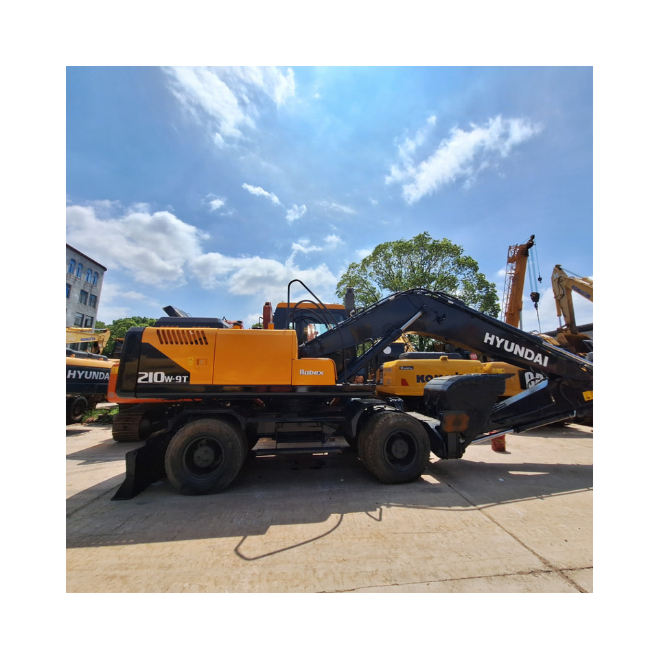 Hyundai 210w-9T wheel excavator - Tekerlekli ekskavatör: fotoğraf 2 Hyundai 210w-9T wheel excavator - Tekerlekli ekskavatör: fotoğraf 2