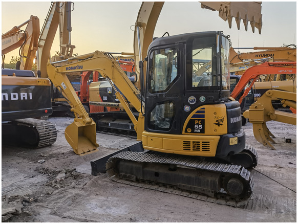 Small mini excavator komatsu pc55 hydraulic crawler excavator for sale - Mini ekskavatör: fotoğraf 1 Small mini excavator komatsu pc55 hydraulic crawler excavator for sale - Mini ekskavatör: fotoğraf 1