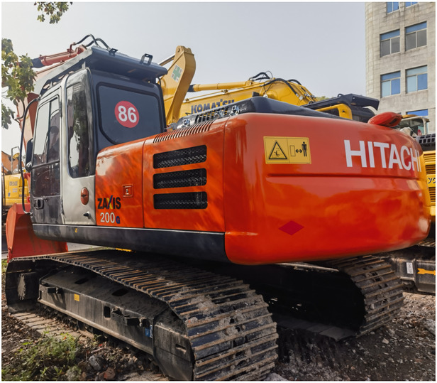 Used Hitachi ZX200-3 Excavator 20 Ton Digger Cheap Price and high quality Crawler Excavator for sale in shanghai - Ekskavatör: fotoğraf 1 Used Hitachi ZX200-3 Excavator 20 Ton Digger Cheap Price and high quality Crawler Excavator for sale in shanghai - Ekskavatör: fotoğraf 1