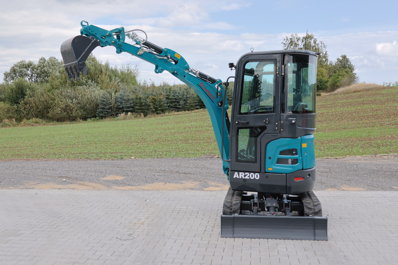 Yeni Mini ekskavatör SCHMiDT AR200 -  Kubota engine, Extended tracks, Swing arm: fotoğraf 15