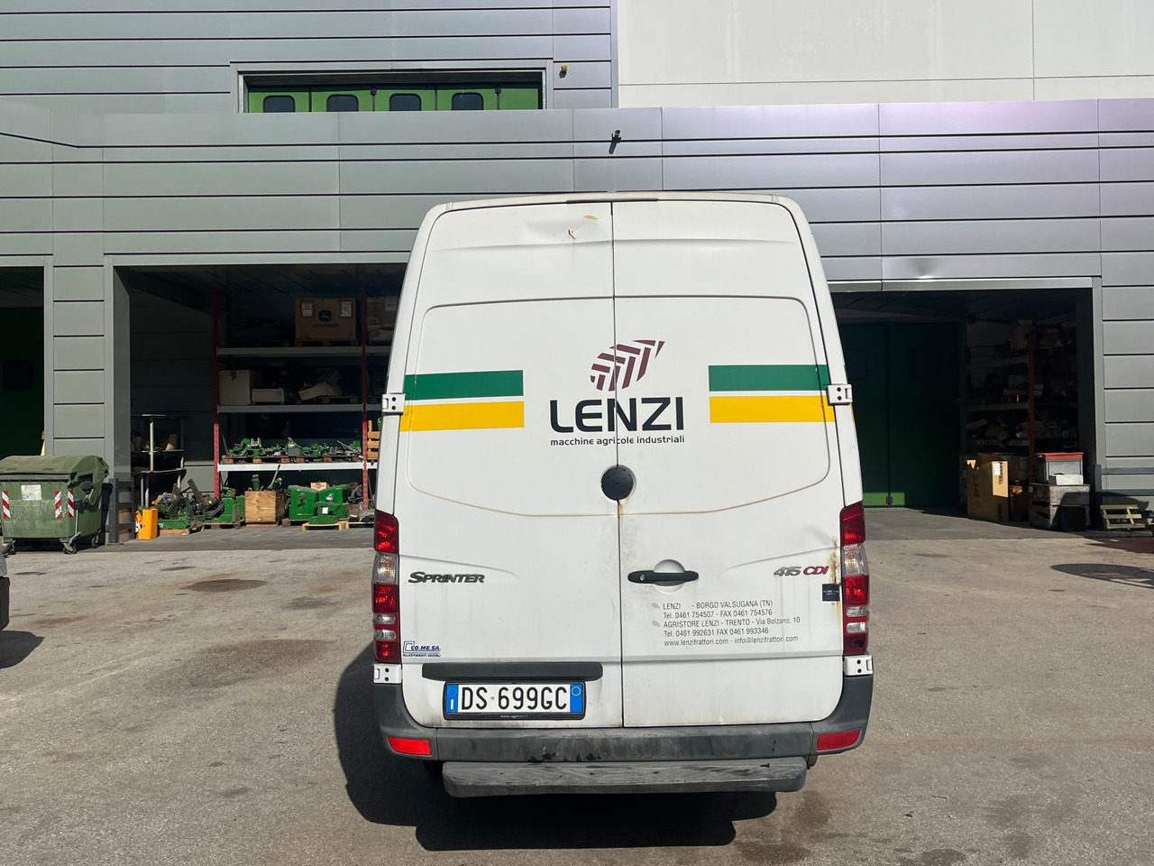 FURGONE MERCEDES SPRINTER 415CDI - Traktör: fotoğraf 3 FURGONE MERCEDES SPRINTER 415CDI - Traktör: fotoğraf 3