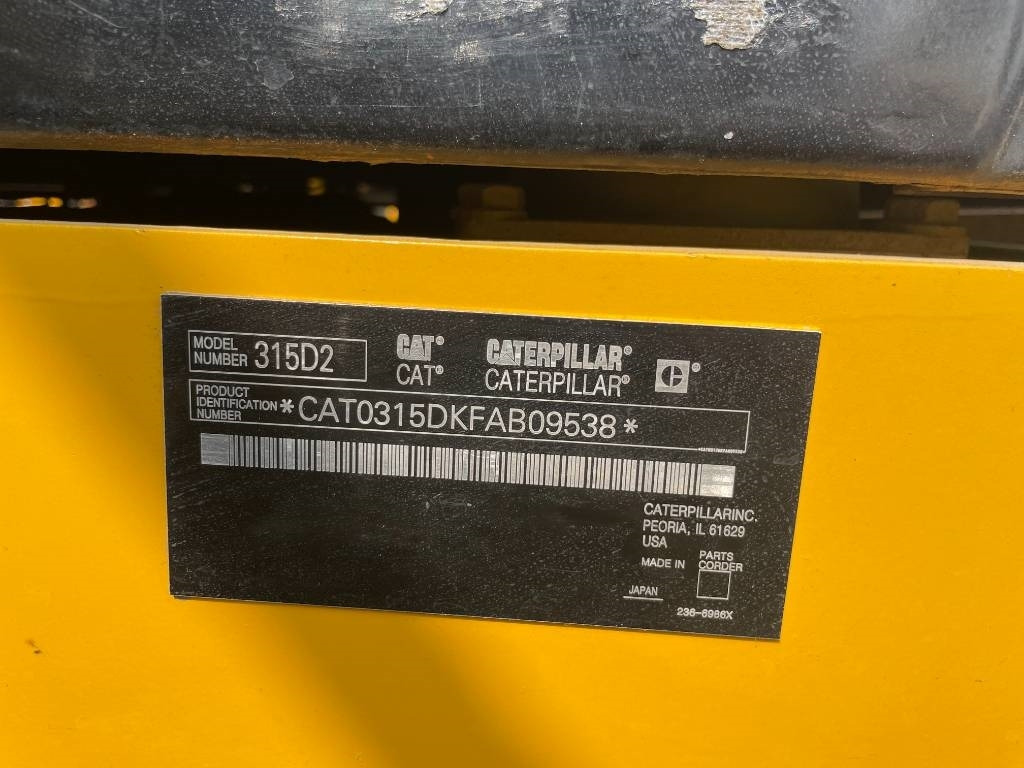 CAT 315 - Paletli ekskavatör: fotoğraf 5 CAT 315 - Paletli ekskavatör: fotoğraf 5