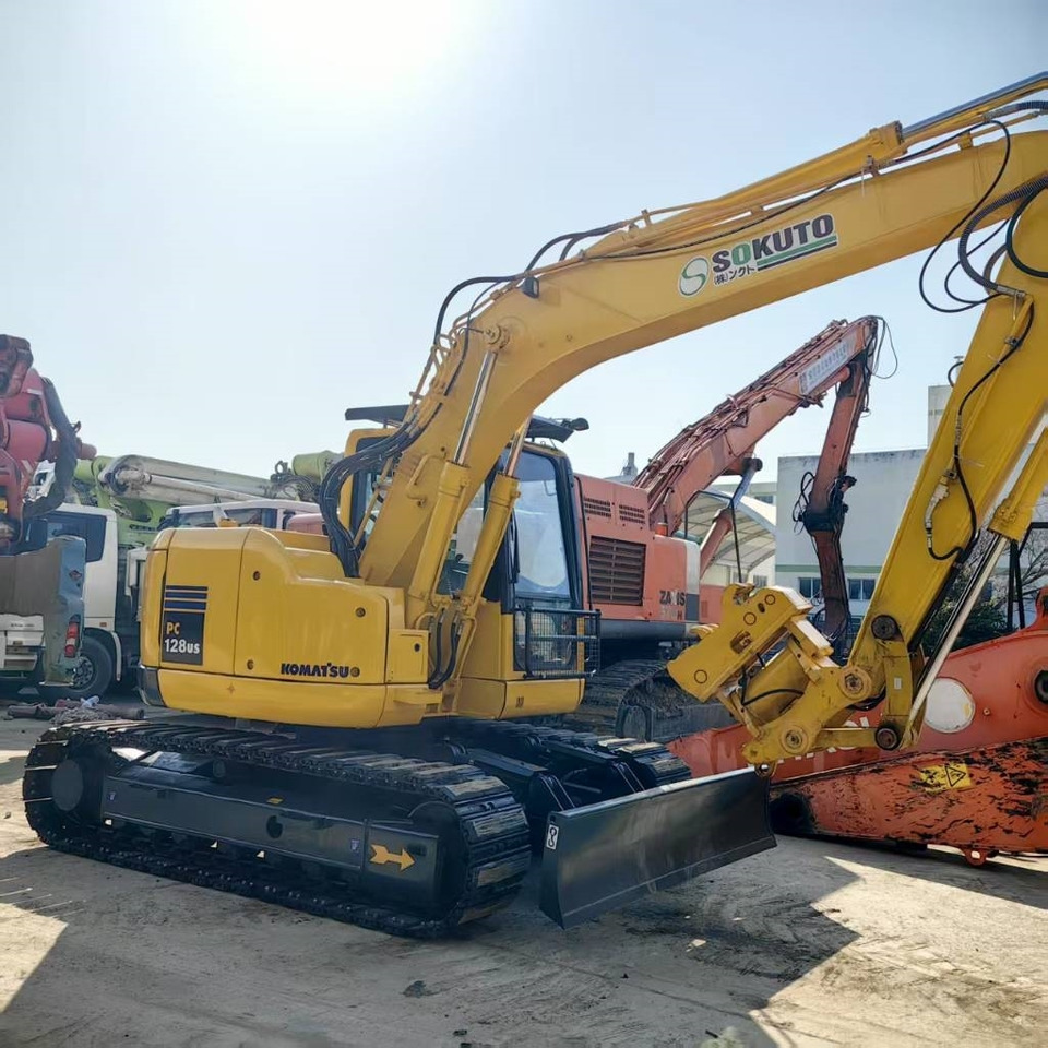 Komatsu PC 128 US - Mini ekskavatör: fotoğraf 1 Komatsu PC 128 US - Mini ekskavatör: fotoğraf 1