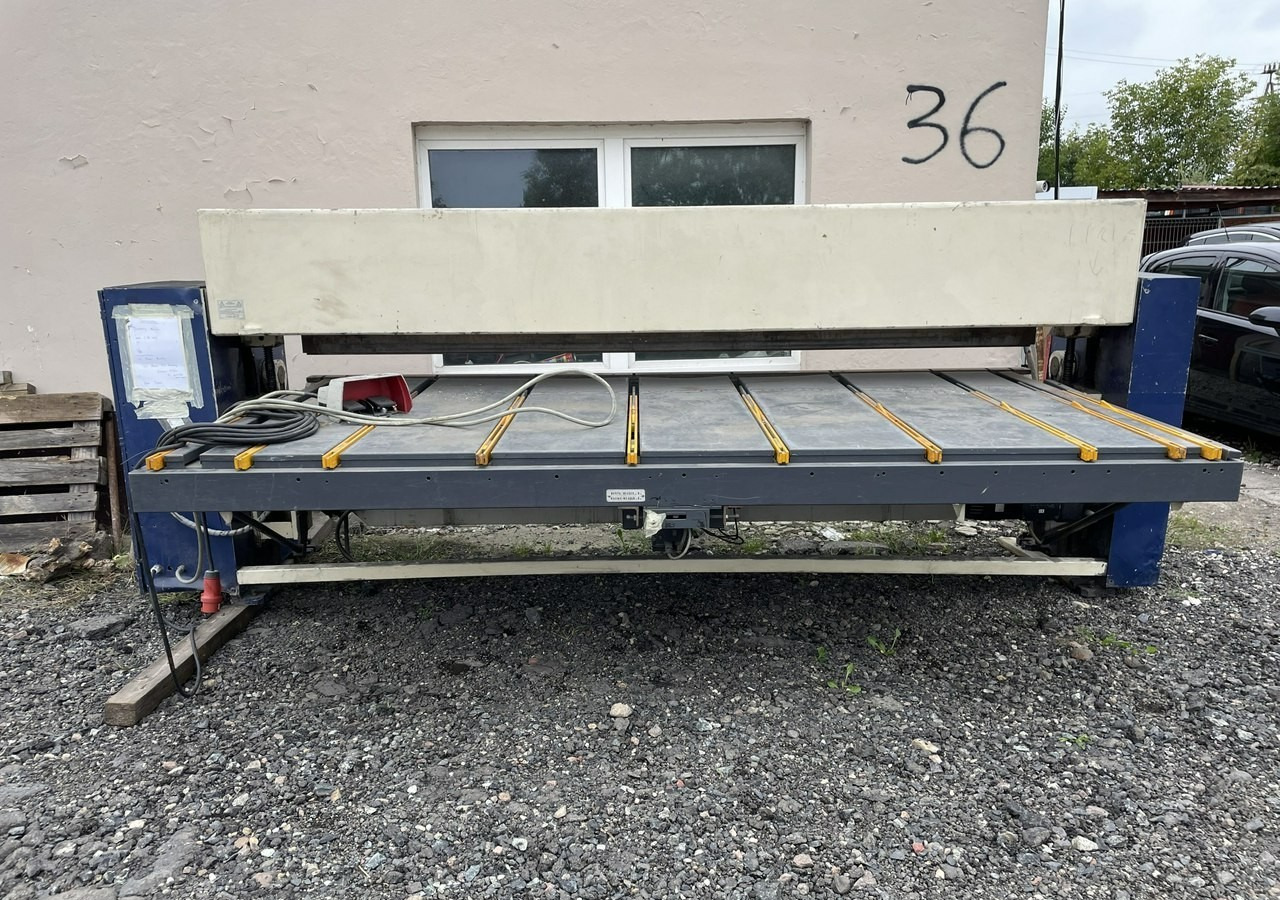 Inna Inny Prasa hydrauliczna Gilotyna RAS SYSTEM 3000 Nożyce gientarka 3200mm - Endüstriyel makine: fotoğraf 3 Inna Inny Prasa hydrauliczna Gilotyna RAS SYSTEM 3000 Nożyce gientarka 3200mm - Endüstriyel makine: fotoğraf 3
