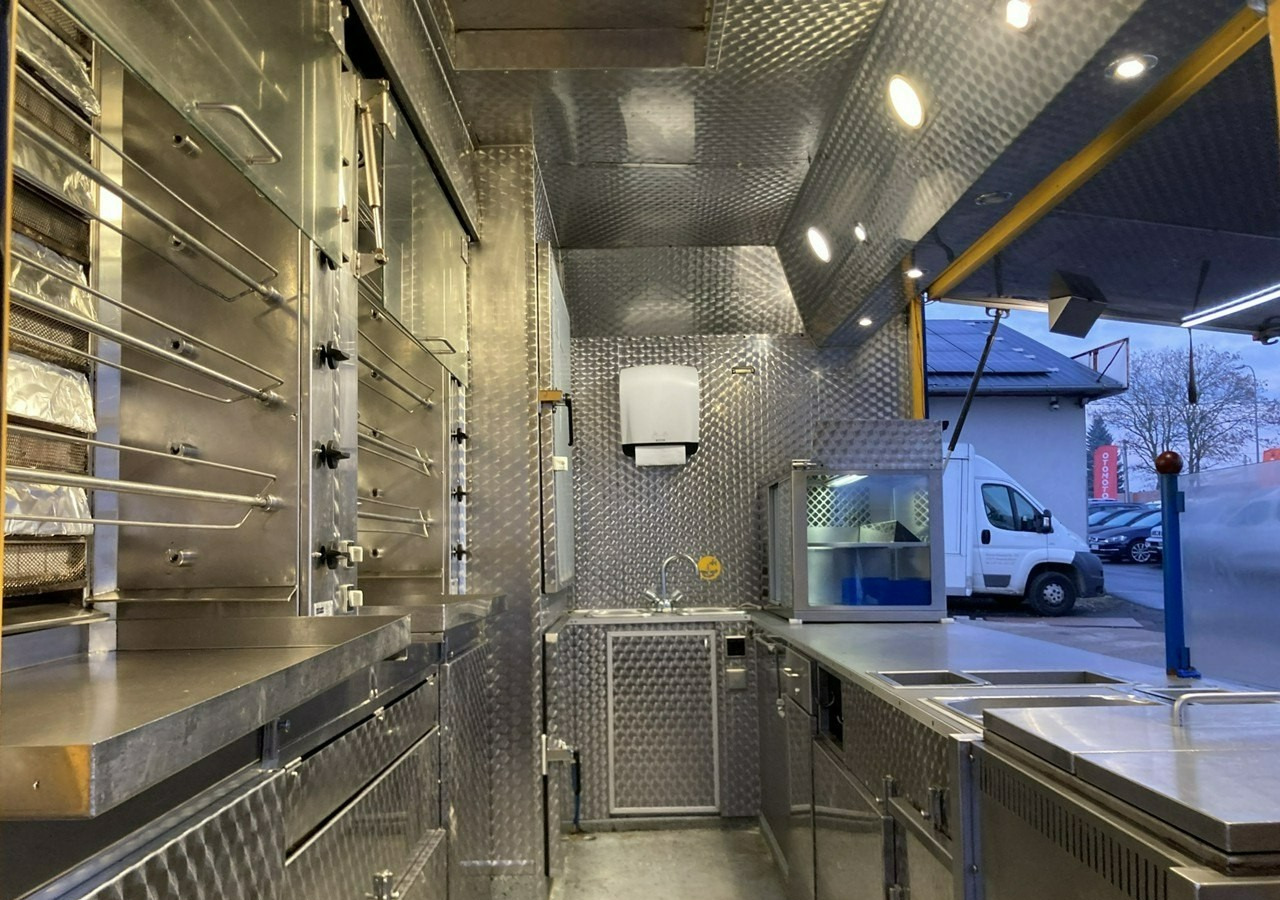 Fiat Ducato Autosklep Autogrill Gastronomiczny Food Truck Foodtruck sklep bar20 - Gida kamyon: fotoğraf 3 Fiat Ducato Autosklep Autogrill Gastronomiczny Food Truck Foodtruck sklep bar20 - Gida kamyon: fotoğraf 3
